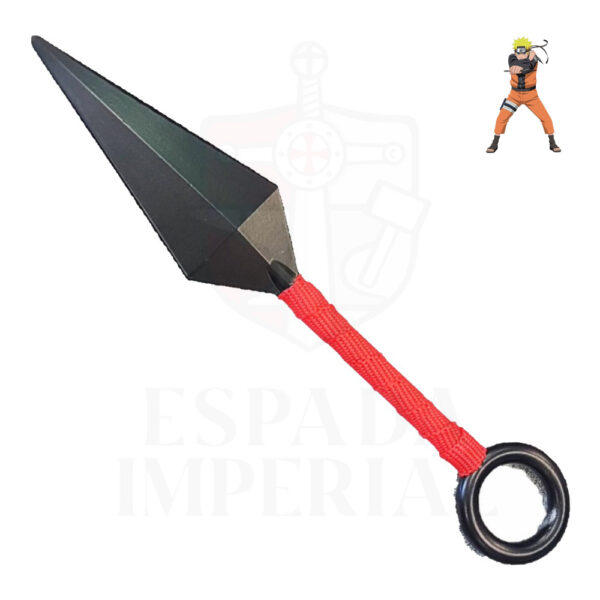 KUNAI ROJO, NARUTO