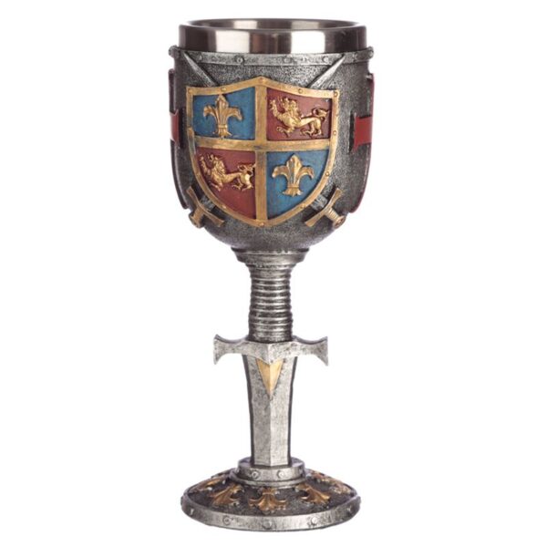 CÁLIZ ESCUDO MEDIEVAL