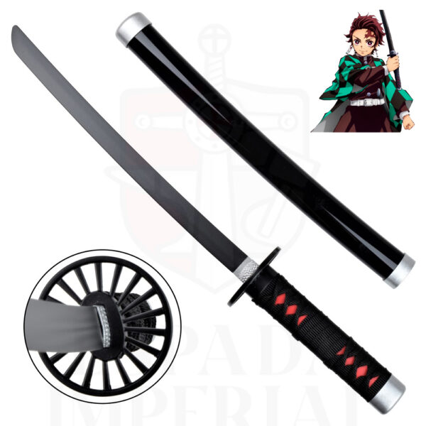 KATANA MINI DE TANJIRO KAMADO, DEMON SLAYER