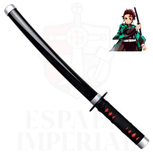 KATANA MINI DE TANJIRO KAMADO, DEMON SLAYER - Imagen 2