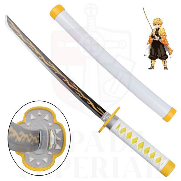 KATANA MINI DE ZENITSU AGATSUMA, DEMON SLAYER