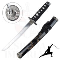 SET KATANA-WAKIZASHI-TANTO NEGRO - Imagen 2