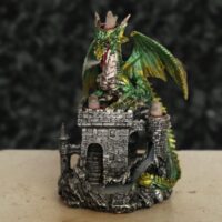 CASTILLO DE DRAGONES CON QUEMADOR DE INCIENSO DE REFLUJO - Imagen 4