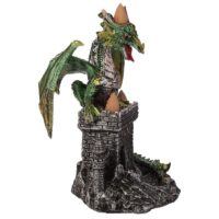 CASTILLO DE DRAGONES CON QUEMADOR DE INCIENSO DE REFLUJO - Imagen 7