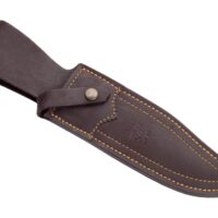 CUCHILLO DE CAZA JOKER BOWIE 25 CON PUÑO DE CORONA ASTA CIERVO Y HOJA DE 25 CM. - Imagen 2