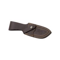 CUCHILLO DESOLLADOR JOKER DESMOGUE D, PUÑO DE CIERVO, HOJA ACERO INOX 11 CM.FUNDA DE CUERO. - Imagen 2