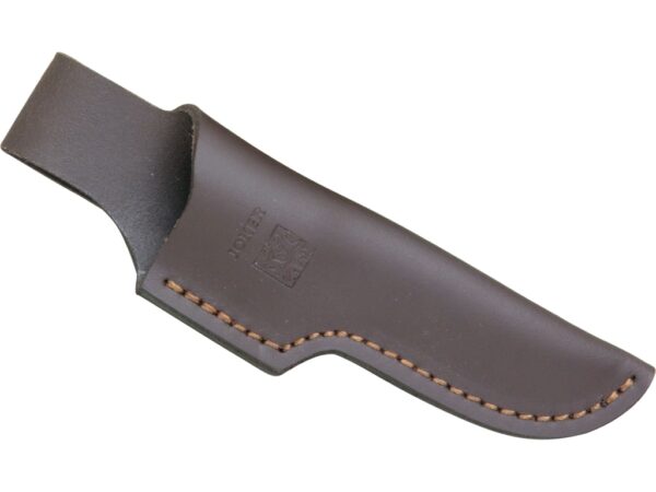 CUCHILLO DE CAZA JOKER LUCHASDERA, MANGO PUNTA ASTA CIERVO, HOJA DE 10 CM. FUNDA DE CUERO. - Imagen 2