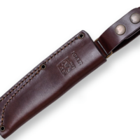 CUCHILLO BUSHCRAFT Y CAZA "JOKER BS9 CANADIENSE" MANGO CANVAS MICARTA - Imagen 2