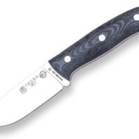 CUCHILLO BUSHCRAFT Y SUPERVIVENCIA "JOKER BS9 URSUS". ACERO BÖHLER N695, MANGO CANVAS MICARTA, HOJA 10 CM. FUNDA VAQUETILLA INCLU
