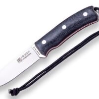 CUCHILLO BUSHCRAFT Y SUPERVIVENCIA "JOKER BUSHCRAFTER" EN MICARTA NEGRA.