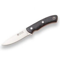 CUCHILLO BUSHCRAFT "JOKER PANTERA",  MANGO JUTE MICARTA NEGRO