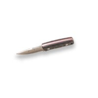 CUCHILLO "JOKER ERIZO TS1" PUÑO MICARTA CANVAS NEGRA FUNDA KYDEX. - Imagen 2