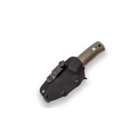 CUCHILLO "JOKER ERIZO TS1" PUÑO MICARTA CANVAS VERDE FUNDA KYDEX CON PEDERNAL - Imagen 4