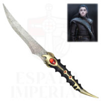 DAGA DE ARYA STARK (HOJA EFECTO DAMASCO), JUEGO DE TRONOS