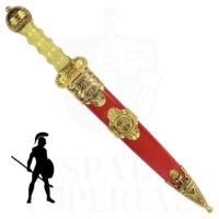 DAGA ROMANA DORADA Y ROJA