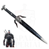 DAGA SERPENTINA DE PLATA DE GERALT DE RIVIA, THE WITCHER