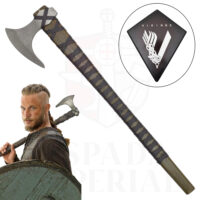 HACHA DEL REY RAGNAR LOTHBROK, VIKINGOS