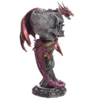 PORTAVELAS DRAGÓN Y CALAVERA - Imagen 3