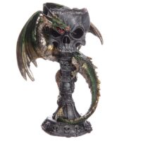 PORTAVELAS DRAGÓN Y CALAVERA - Imagen 6