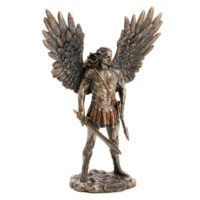 FIGURA SAN MIGUEL CON ESPADA Y VAINA - Imagen 2