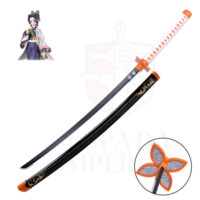 KATANA DE SHINOBU KOCHO, (NEGRA, BAMBÚ), DEMON SLAYER