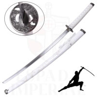 KATANA DECORATIVA BLANCA