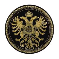 PLATO DAMASQUINADO 8CM, ORO DE TOLEDO 24K - Imagen 3