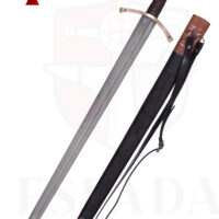 ESPADA TEMPLARIA CON CRUZ DE ZARPA