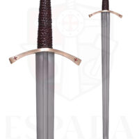 ESPADA TEMPLARIA CON CRUZ DE ZARPA - Imagen 2