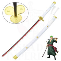 KATANA ENMA BLANCA DE ZORO, BAMBÚ, ONE PIECE