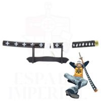 MINI KATANA DE TRAFALGAR LAW NEGRA, ONE PIECE - Imagen 2