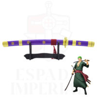MINI KATANA ENMA LILA DE ZORO, ONE PIECE - Imagen 2