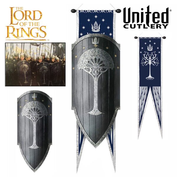 ESCUDO DE GONDOR- EDICIÓN LIMITADA, EL SEÑOR DE LOS ANILLOS (OFICIAL)