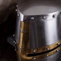 GRAN CASCO MEDIEVAL DE OLLA, SIGLO XIV - Imagen 4