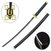 KATANA DE MUICHIRO TOKITO, HOJA DE ACERO Y LUZ LED, DEMON SLAYER