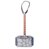MARTILLO DE THOR 20CM, PLATA/AZUL