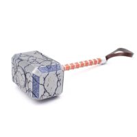 MARTILLO DE THOR 20CM, PLATA/AZUL - Imagen 4