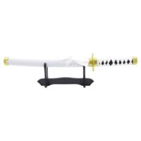 MINI KATANA BAMBÚ WADO ICHIMONJI DE ZORO, ONE PIECE - Imagen 2