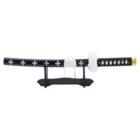 MINI KATANA BAMBÚ DE TRAFALGAR LAW NEGRA, ONE PIECE - Imagen 2